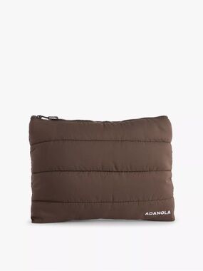 Adanola Padded brand-print shell laptop case